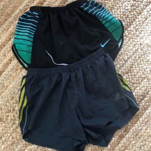 Lot of Running Athletic Shorts / Nike / Adidas